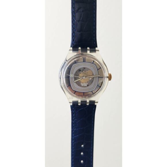 Swatch Watch HIDDEN VIEW SAK117 1995 Automatic 23 jewles New old stock - Picture 3 of 6